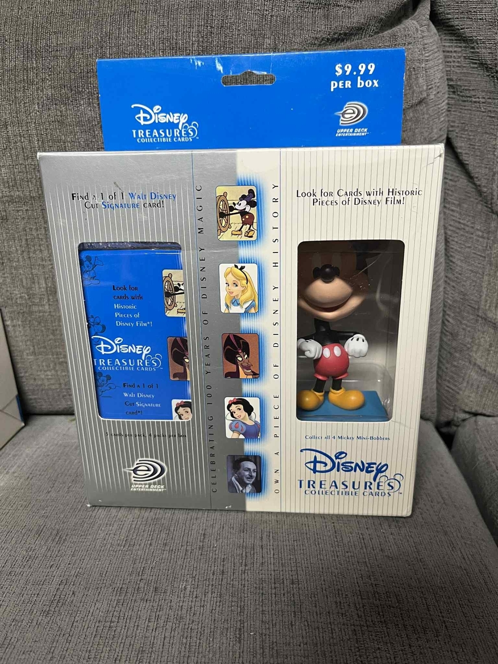 Disney Blue and White Treasures Collectible Card Backing